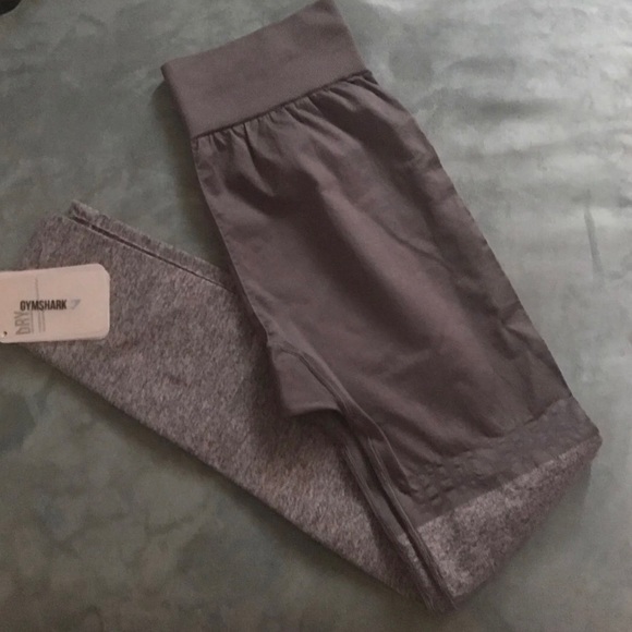 Gymshark Charcoal two toned leggings - Picture 1 of 4